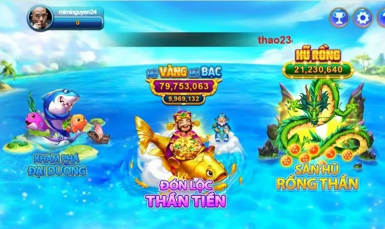 Chinh Phục Đại Dương Với Cách Chơi Bắn Cá Vua Hải Tặc Tại FB88 2 Các phòng chơi trong game Bắn Cá Vua Hải Tặc tại FB88