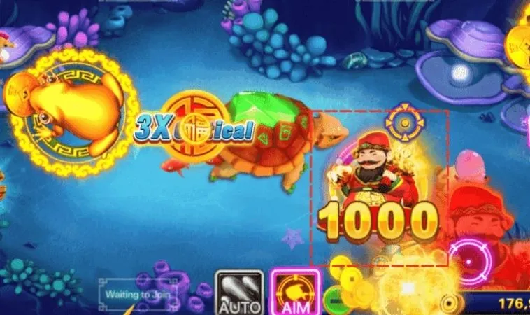 Các chọn vũ khí hiệu quả trong game Bắn Cá Thần Tài FB88