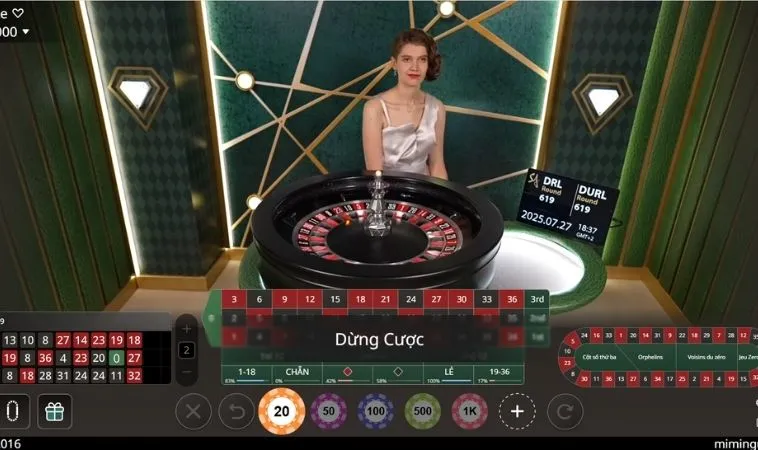 Cách Chơi Roulette Nhà Cái FB88: Bí Quyết Thắng Lớn Đang Chờ Đón Bạn! 2 Bàn cược Roulette Nhà Cái FB88